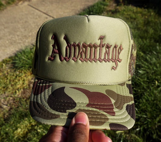 Brown-Camo Trucker Hats